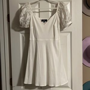 LULUS PUFF SLEEVE DRESS